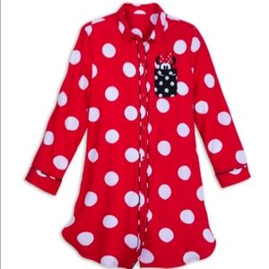 NWT Minnie Mouse Long Sleeve Nightshirt for Women XXXL 3x